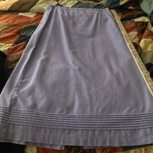 Christopher & Banks lavender skirt size 10